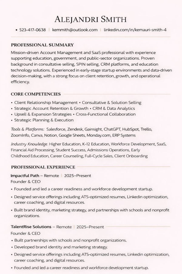 Live Resume Review – Nextgenready